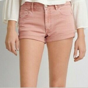 AEO pink shorts